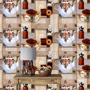 AMBEY DECOR Decorative Multicolor Wallpaper