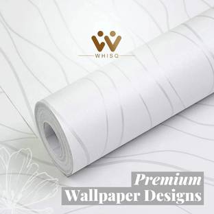 Whisq Abstract White Wallpaper