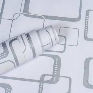 Wallmonks 100 cm Abstract Self Adhesive Sticker