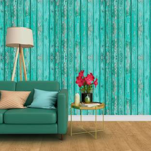 infinity interiors Decorative Green Wallpaper