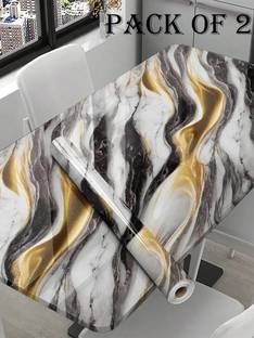 Veki Foils Decorative Black, Gold Wallpaper