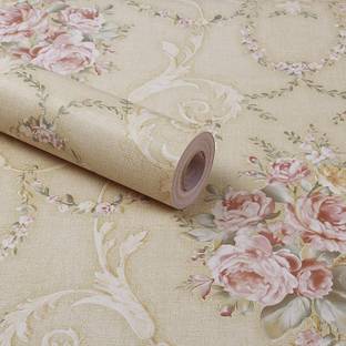 CozyDecor Decorative Brown Wallpaper