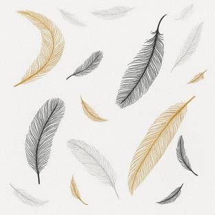 lenspoint Decorative White Wallpaper
