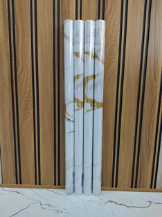 Peijinsart Vinyl Decorative White, Gold Wallpaper