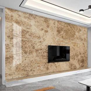 ambdded Vinyl Decorative Brown Wallpaper