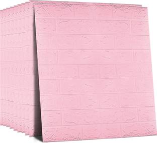 Diseno Decorative Pink Wallpaper (77 cm x 70 cm) Pack Of 1