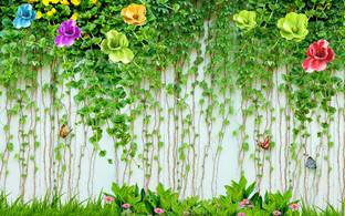 HD PRINT HOUSE Vinyl Nature Green Wallpaper