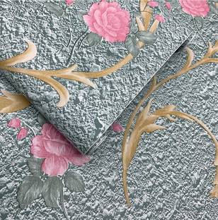 RosaStella 304.8 cm Self Adhesive Removable Peel and Stick Wallpaper 45 x 304.8 cm Self Adhesive Sticker