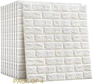 hventerprise Embossed Abstract White Wallpaper