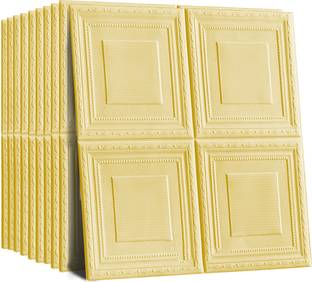 metreno Decorative Yellow Wallpaper
