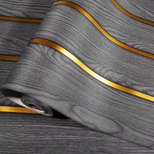 RXR Abstract Grey, Gold Wallpaper