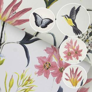 VI COLLECTIONS Vintage Look Plant Painting