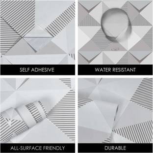 Wallmonks 300 cm 3D Design Self Adhesive Sticker