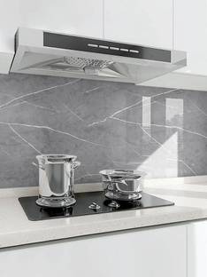 ORYA Vinyl Decorative Grey Wallpaper