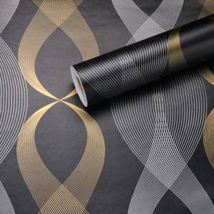FOKRIM Decorative Black Wallpaper