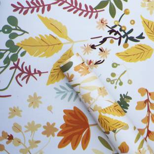 AmazingKarts 300 cm 3d waterpoof wallpaper for wall oilproof 45x300cm wallpaper floral wall sticker Self Adhesive Sticker