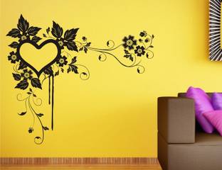 Heaven Decors Floral & Botanical Multicolor Wallpaper