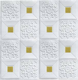 Peijinsart Vinyl Art & Paintings White Wallpaper