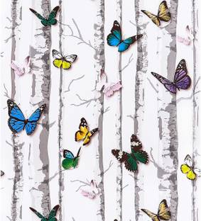S.R.COLLECTION Decorative Multicolor Wallpaper