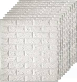 Pozet Decorative White Wallpaper