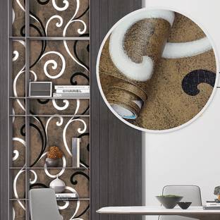 KAAF 1000 cm Wall Sticker for Living Room & Bedroom - PVC Vinyle Wall Sticker Self Adhesive Sticker