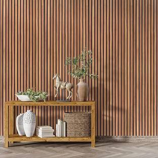 BalajiwallDecor Vinyl Decorative Brown Wallpaper