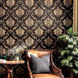 CozyDecor Nature Brown Wallpaper