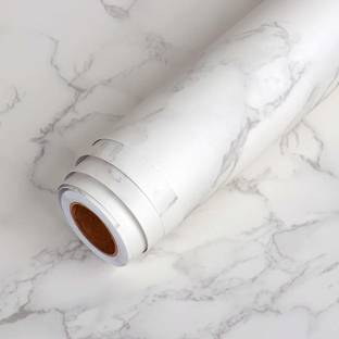 PUHBRHY Abstract White Wallpaper