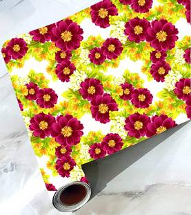 HD PRINT HOUSE Floral & Botanical Multicolor Wallpaper