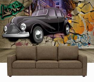 Print Panda Vinyl Decorative Multicolor Wallpaper