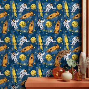 Asian Paints EzyCR8 P&S Astronaut Classics Multicolor Wallpaper