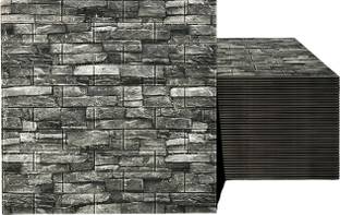 metreno Decorative Grey Wallpaper