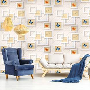 WallBerry Abstract Beige Wallpaper