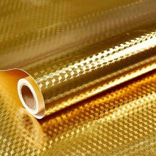 Wallcol 200 cm 2 Meter Waterproof Sticker For Furniture,Kitchen,Fridge,Door,Wall Etc. 200x60cm Self Adhesive Sticker