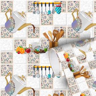 BDM Vinyl Decorative Multicolor Wallpaper