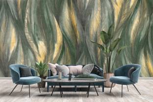 FOKRIM Vinyl Decorative Green Wallpaper