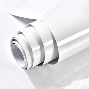 ambdded Vinyl Decorative White Wallpaper