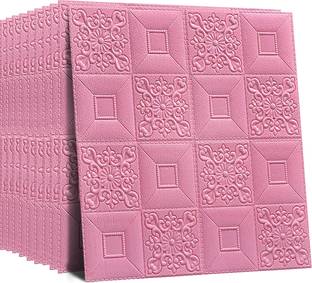 metreno Decorative Pink Wallpaper