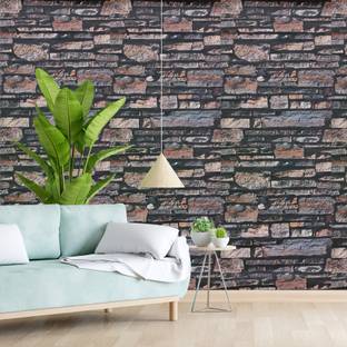 Eurotex Paper Decorative Black Wallpaper