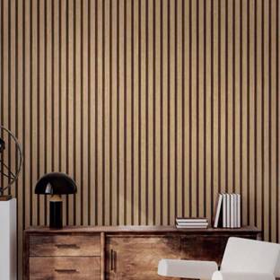 ASSBRI COLLECTIONS Vinyl Nature Brown, Black Wallpaper