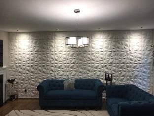 lukzer Vinyl Decorative White Wallpaper