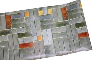 Winner Vinyl Floral & Botanical Grey Wallpaper