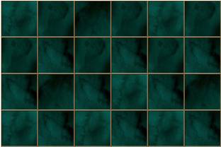 WALLDESIGN Abstract Green Wallpaper