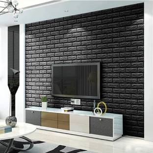 Tlismi Decorative Black Wallpaper