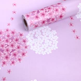 Flipkart SmartBuy Art & Paintings Pink, White Wallpaper