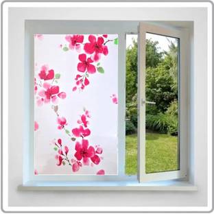 SmartWindow Vinyl Decorative White, Pink Wallpaper