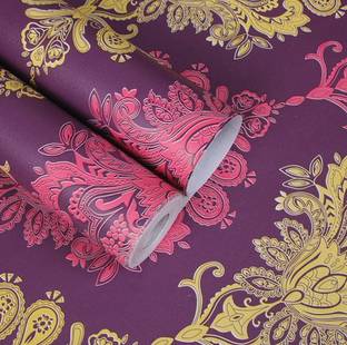 Wollzo Decorative Multicolor Wallpaper