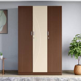Godrej Interio Allura V2 Engineered Wood 3 Door Wardrobe