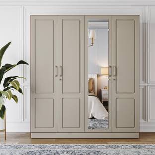 Wakefit Tyrian Engineered Wood 4 Door Wardrobe