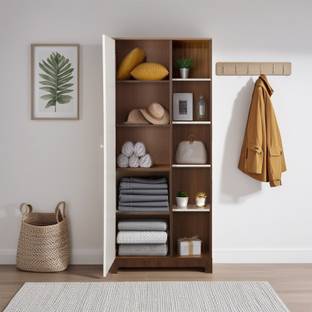 Trevi Divine Engineered Wood 1 Door Wardrobe